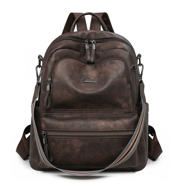 Lightweight Girls' Travel Backpack Large Capacity Retro