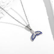 Strong Color Retention 18K Gold Ocean Series Pendant Gold Necklace